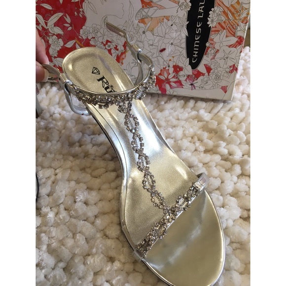 💎Ruby - T-Strap Rhinestone Heels💎 - Picture 2 of 5